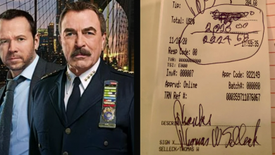 Photo of Donnie Wahlberg Inspired Tom Selleck, Who Left A $2,020 Tip